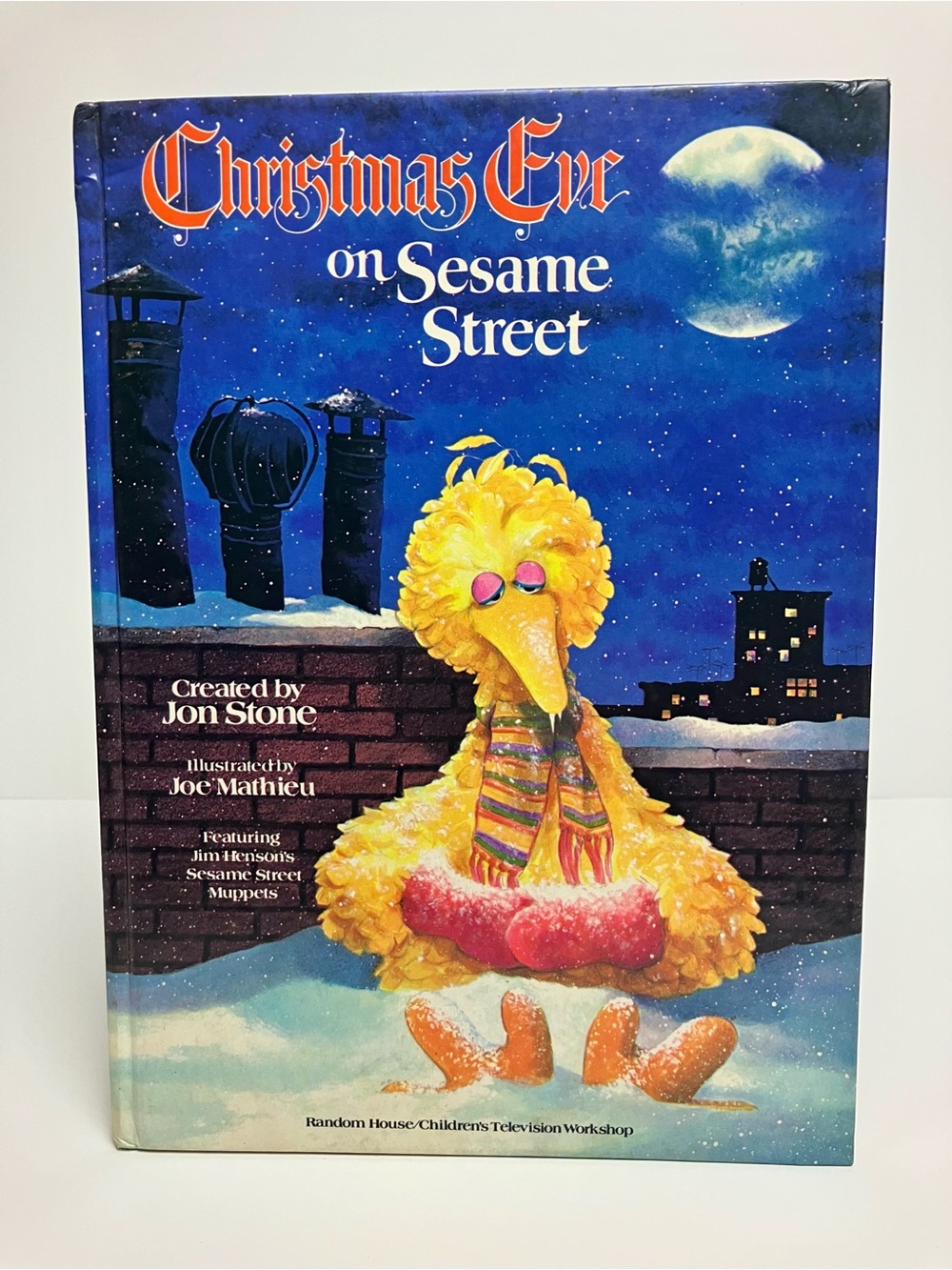 1981 Christmas Eve on Sesame Street 1rst Edition 80s Vintage